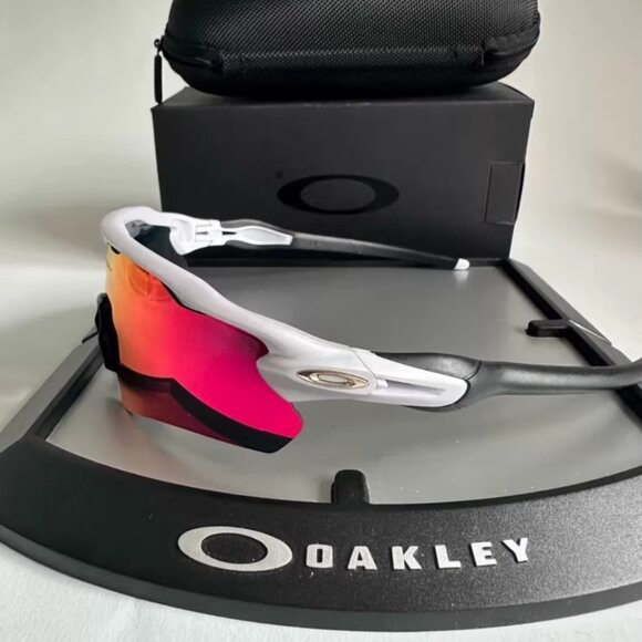 Oakley Sports Sunglasses – White Frame · Prizm Road Lens - Picture 2 of 5